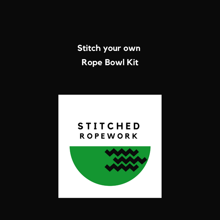 KIT - Stitch your own Rope Bowl