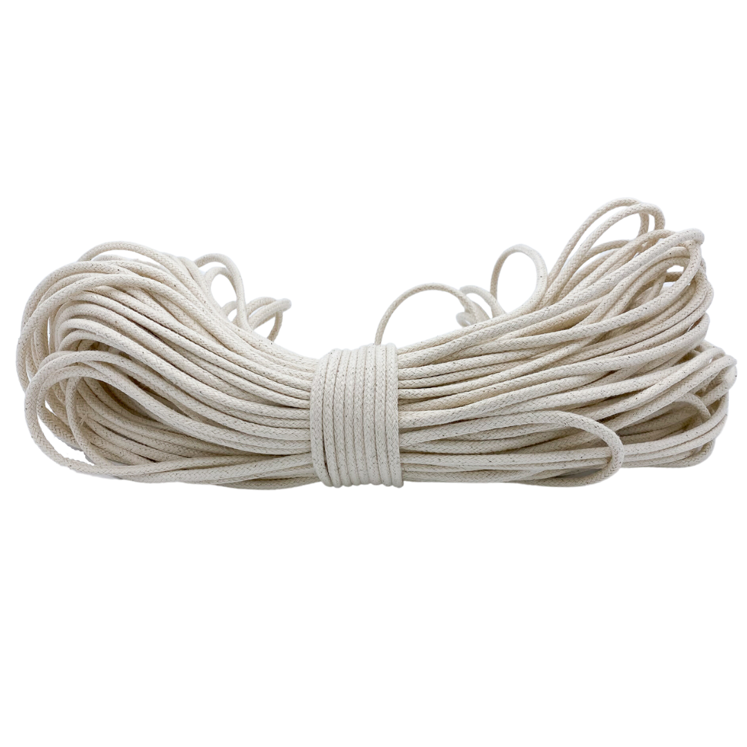 6mm unbleached cotton rope– Ruby Cubes